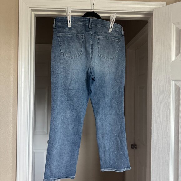 NYDJ Distressed Marilyn Straight with Lift X Tuck technology - Picture 2 of 3